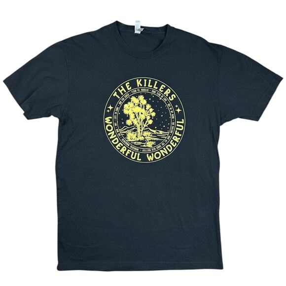 Next Level Apparel Other - The Killers Wonderful Wonderful T-Short Short Sleeve Music Band Tee Black Medium